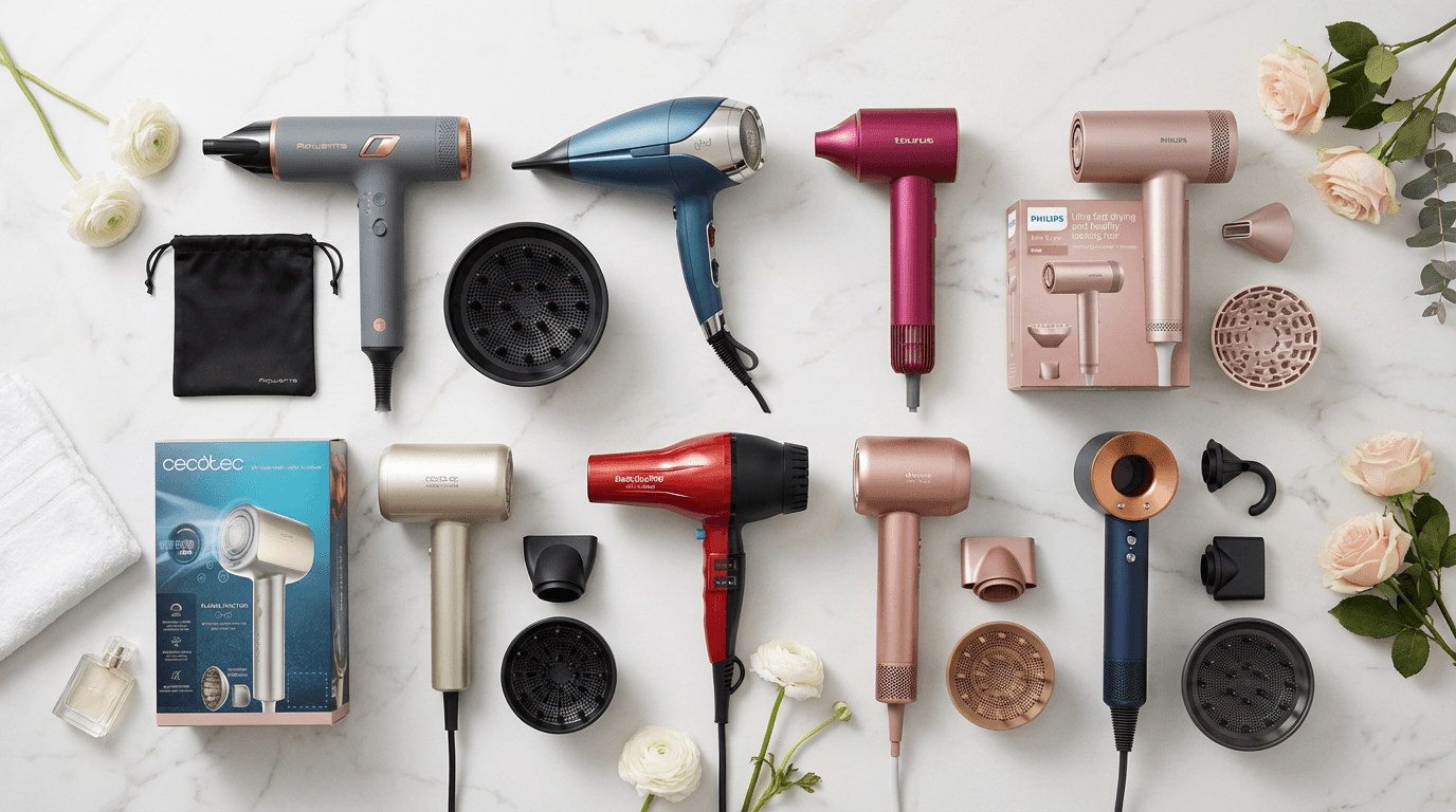 Mejores Secadores de Pelo (2026): Compara Modelos y Características